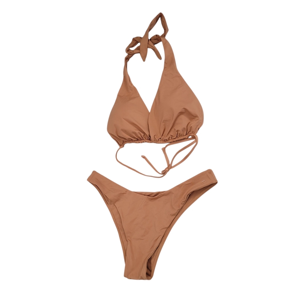 Monday Swimwear Tan Bikini  Set